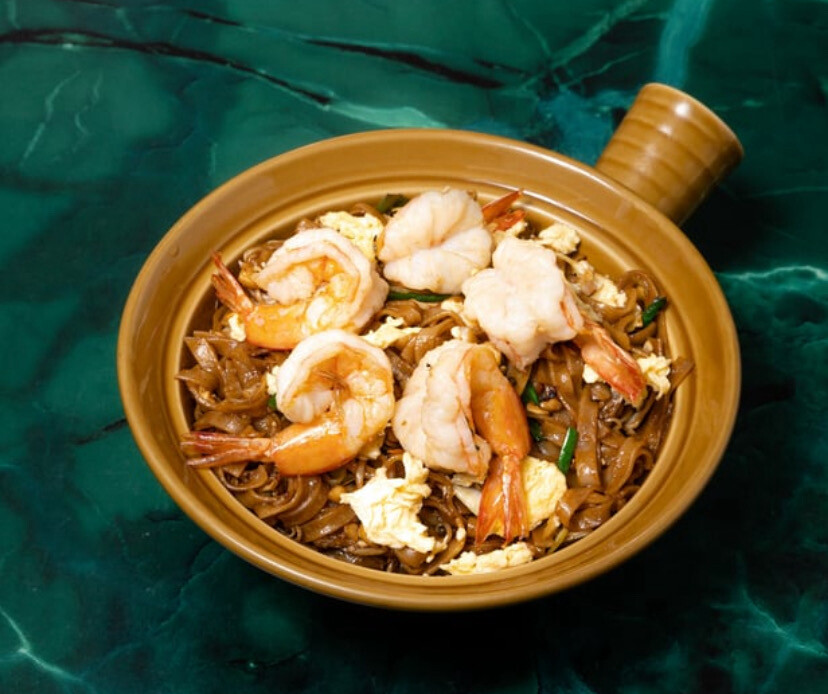 105. PAD THAI NOODLES WITH PRAWNS (5 PRAWNS)