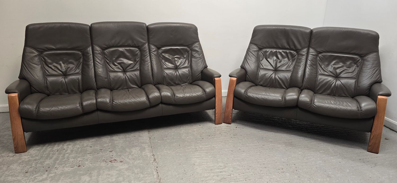 Himolla Tanat Leather Reclining 2 + 3 Seater Sofas