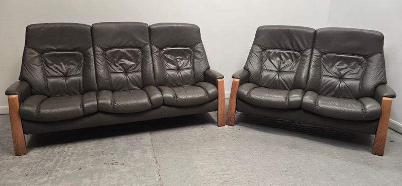 Himolla Tanat Leather Reclining 2 + 3 Seater Sofas
