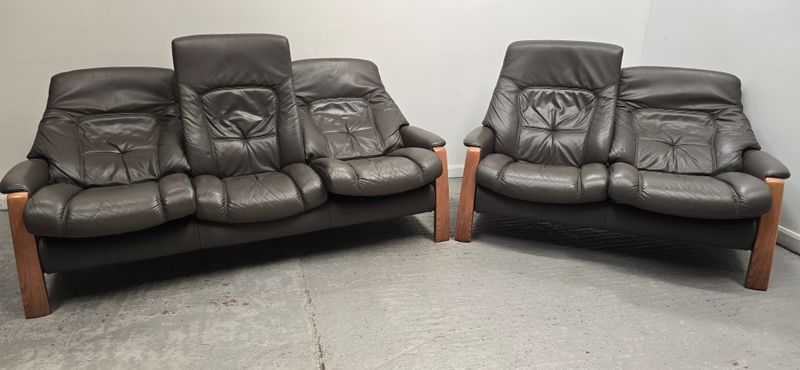 Himolla Tanat Leather Reclining 2 + 3 Seater Sofas