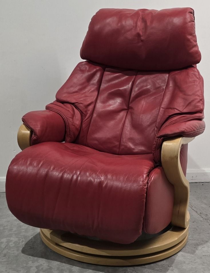 Himolla Chester Recliner Leather Chair Integral Footrest MAXI