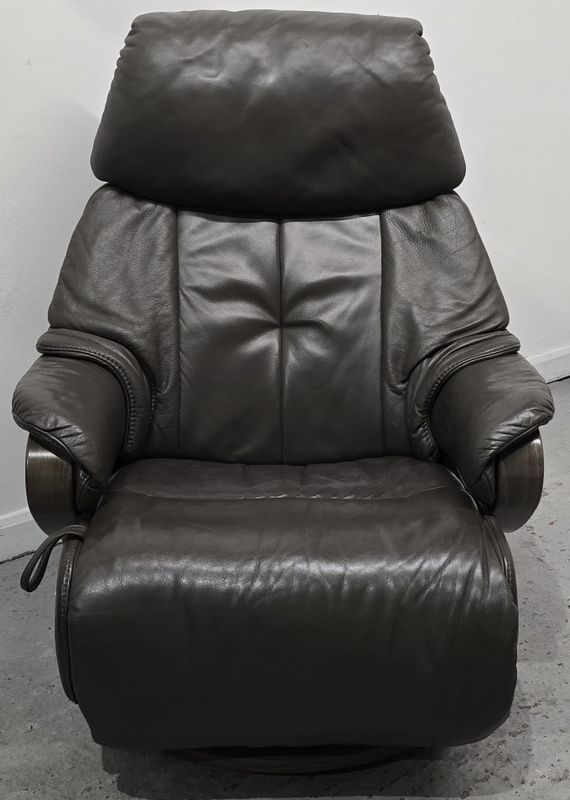 Himolla Chester Recliner Leather Chair Integral Footrest MAXI