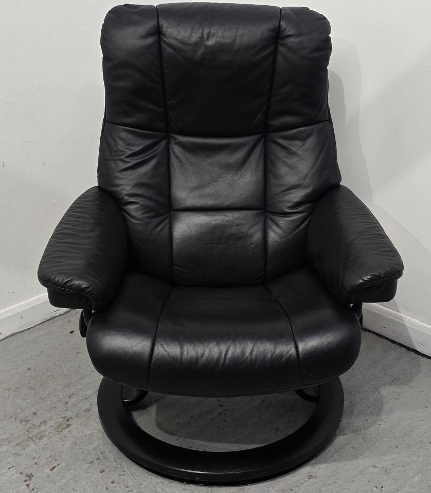 Ekornes Stressless Mayfair Leather Recliner Chair
