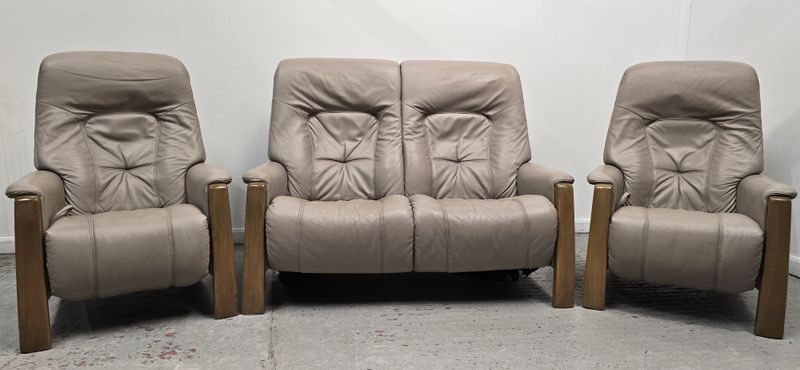 Himolla Tanat Leather 2 Seater Sofa &amp; 2 Recliner Chairs 2303261