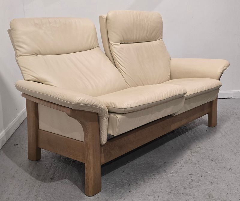 Ekornes Stressless Saga Reclining 2 Seater Sofa