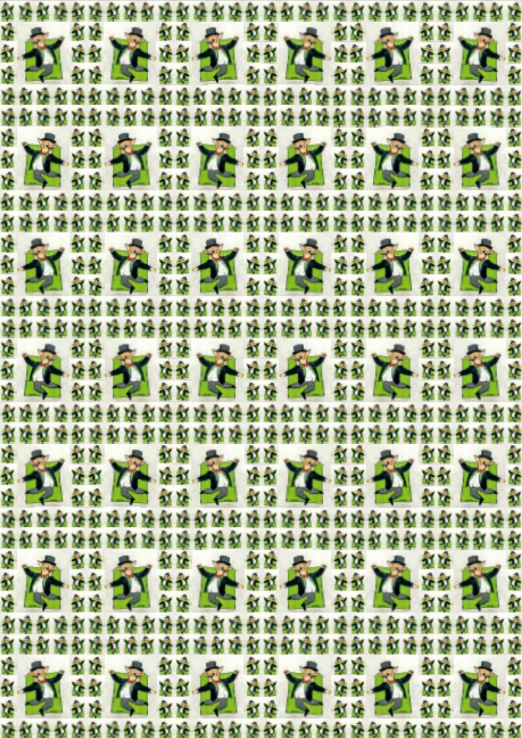 Bogen FILOU Phatty steppt 42x59,4cm, Papier: 100gr matt
