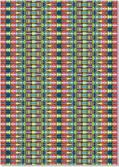 Bogen SIMSALABIM Zehlendorfer U-Bahnhöfe 42x59,4cm, Papier: 100gr matt