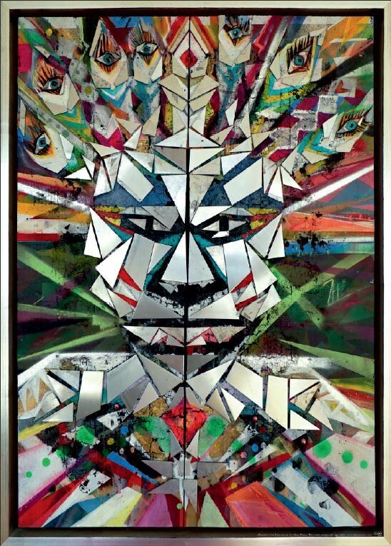 Bogen WARRIOR von Alina Mann 50x70cm, Papier: 100gr matt Bogen WARRIOR von Alina Mann 50x70cm, Papier: 100gr matt