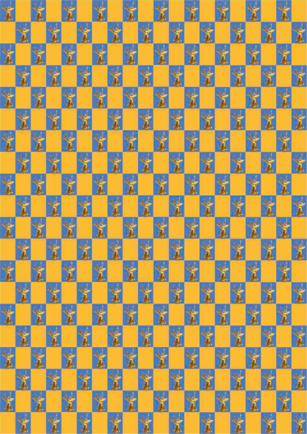 Bogen GOLDELSE 50x70cm, Papier: 100gr matt