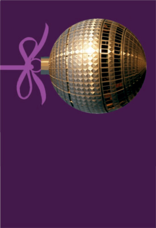 Weihnachtskärtchen SANTA Fernsehturmrestaurant als Weihnachtsgirlande Weihnachtskärtchen SANTA Fernsehturmrestaurant als Weihnachtsgirlande