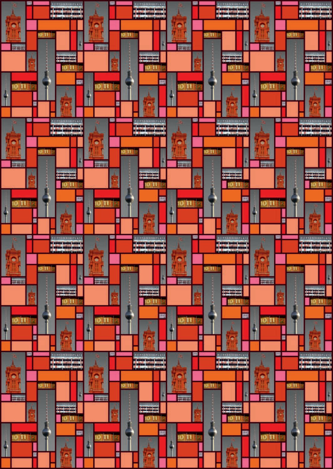Bogen IMPRESSIONS Rund um den Alex 42x59,4cm, Papier: 100gr matt