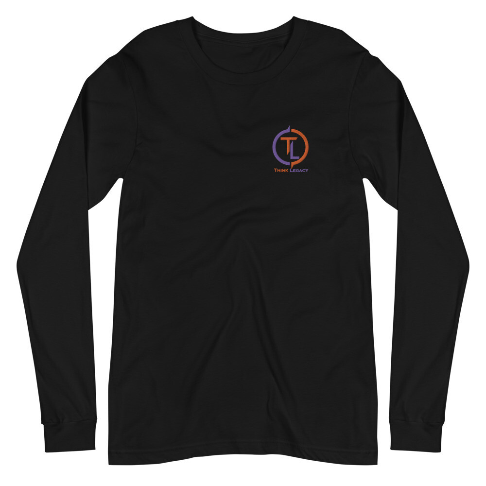 Women's Long Sleeve Contoured Tee, Color: Black, Size: XS