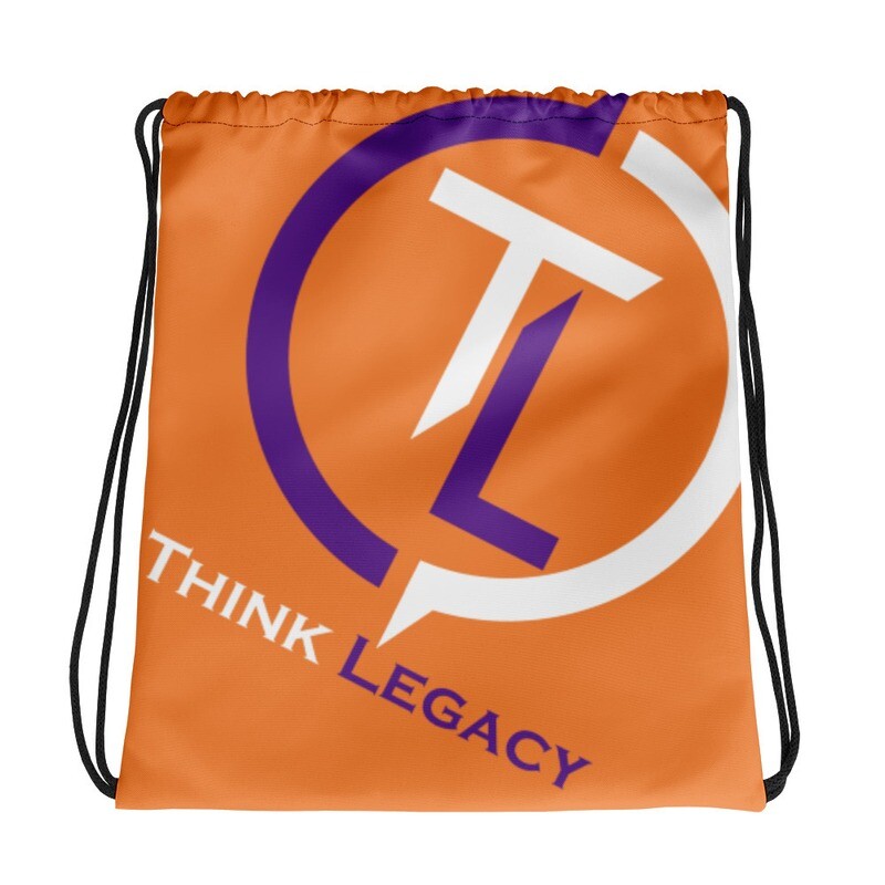 Custom TL Out Front Drawstring Bag
