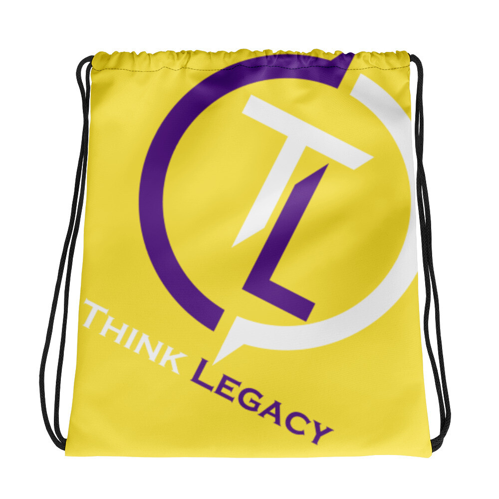 Custom TL Out Front Drawstring Bag