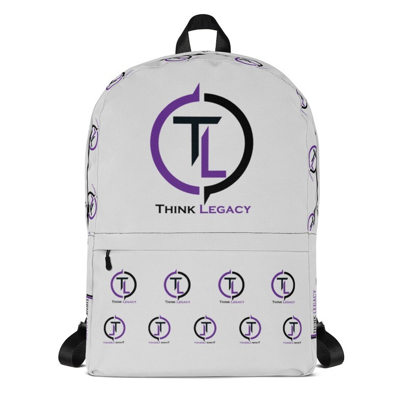 Custom (TL) Printed Think Legacy Backpack