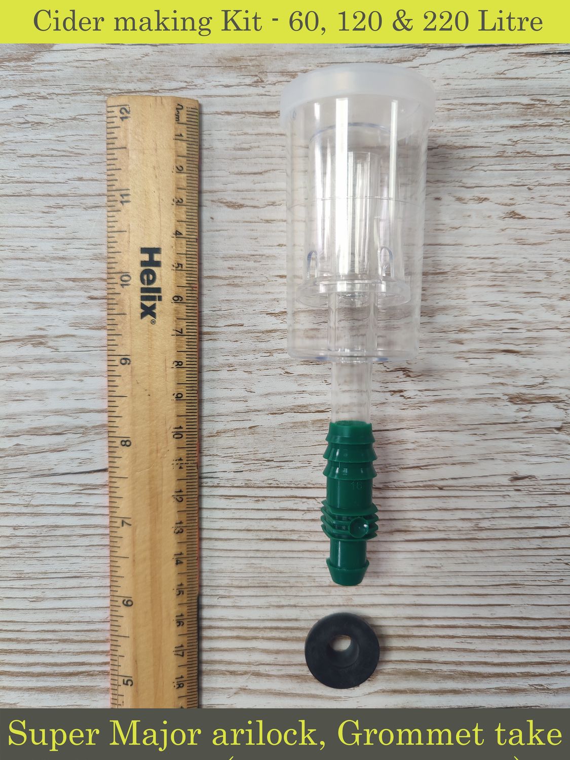 Airlock kit - 25 - 220 Ltr drums