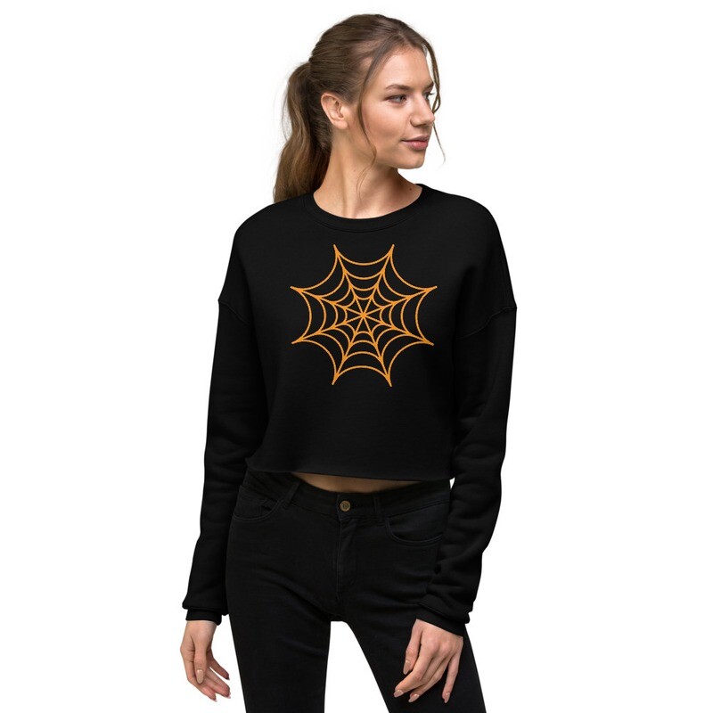 Halloween Crop Sweatshirt