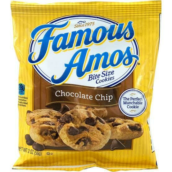 Famous Amos Chocolate Chip cookies