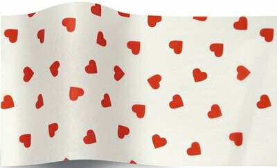 Tissue paper pack - Contemporary Hearts