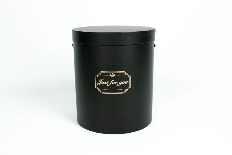 Large Hatbox - Pure Black