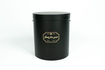 Large Hatbox - Pure Black