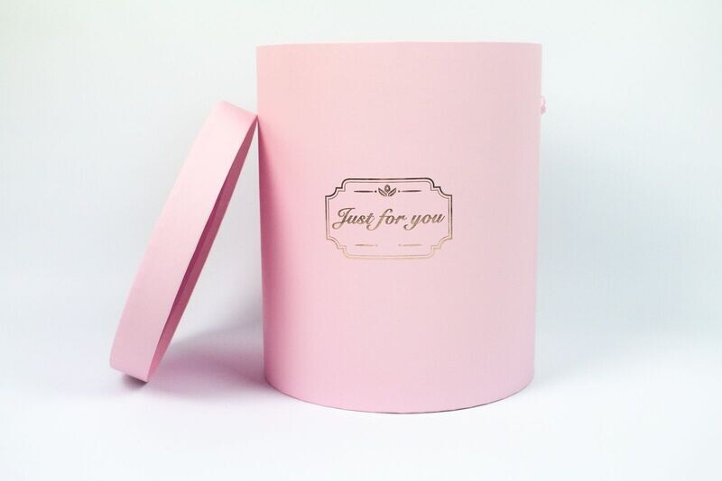 Large Hatbox - Baby Pink