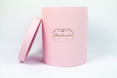 Large Hatbox - Baby Pink