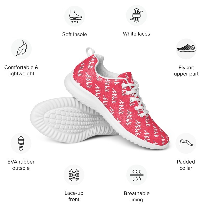 Protected Steps: Women's Athletic Shoes with Tetragrammaton Yahuah Pattern - Hebrew Root - Yahuah Yahusha Shoes