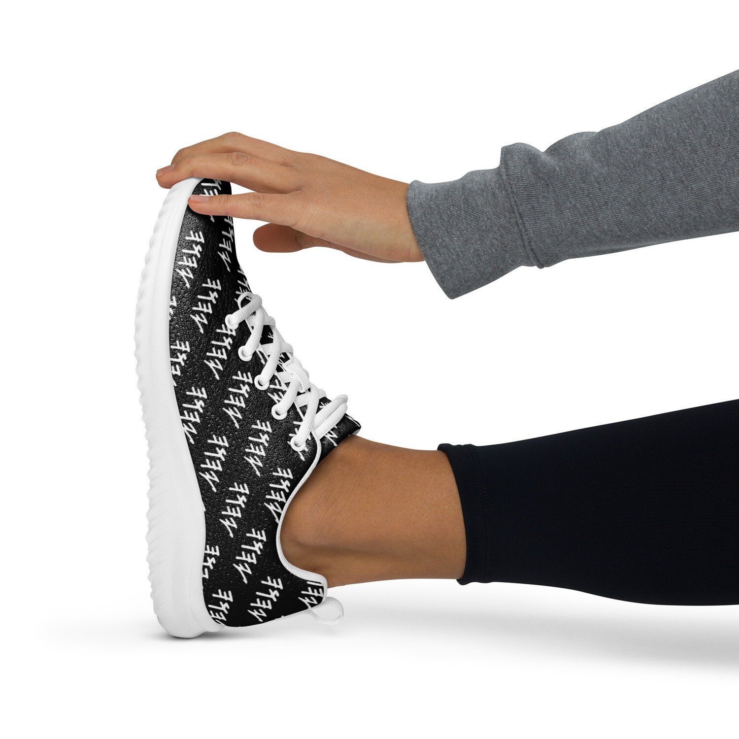 Protected Steps: Women's Athletic Shoes with Tetragrammaton Yahuah Pattern - Hebrew Root - Yahuah Yahusha Shoes