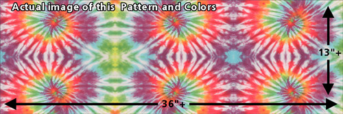 Tie Dyed Original Pattern HTV