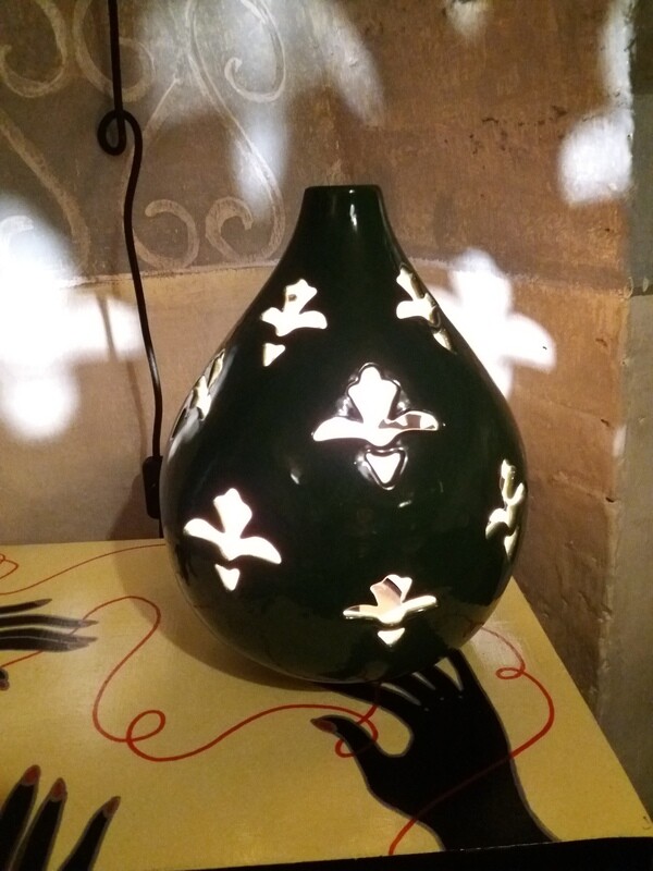 LAMPADA IN CERAMICA by Carla Bonini