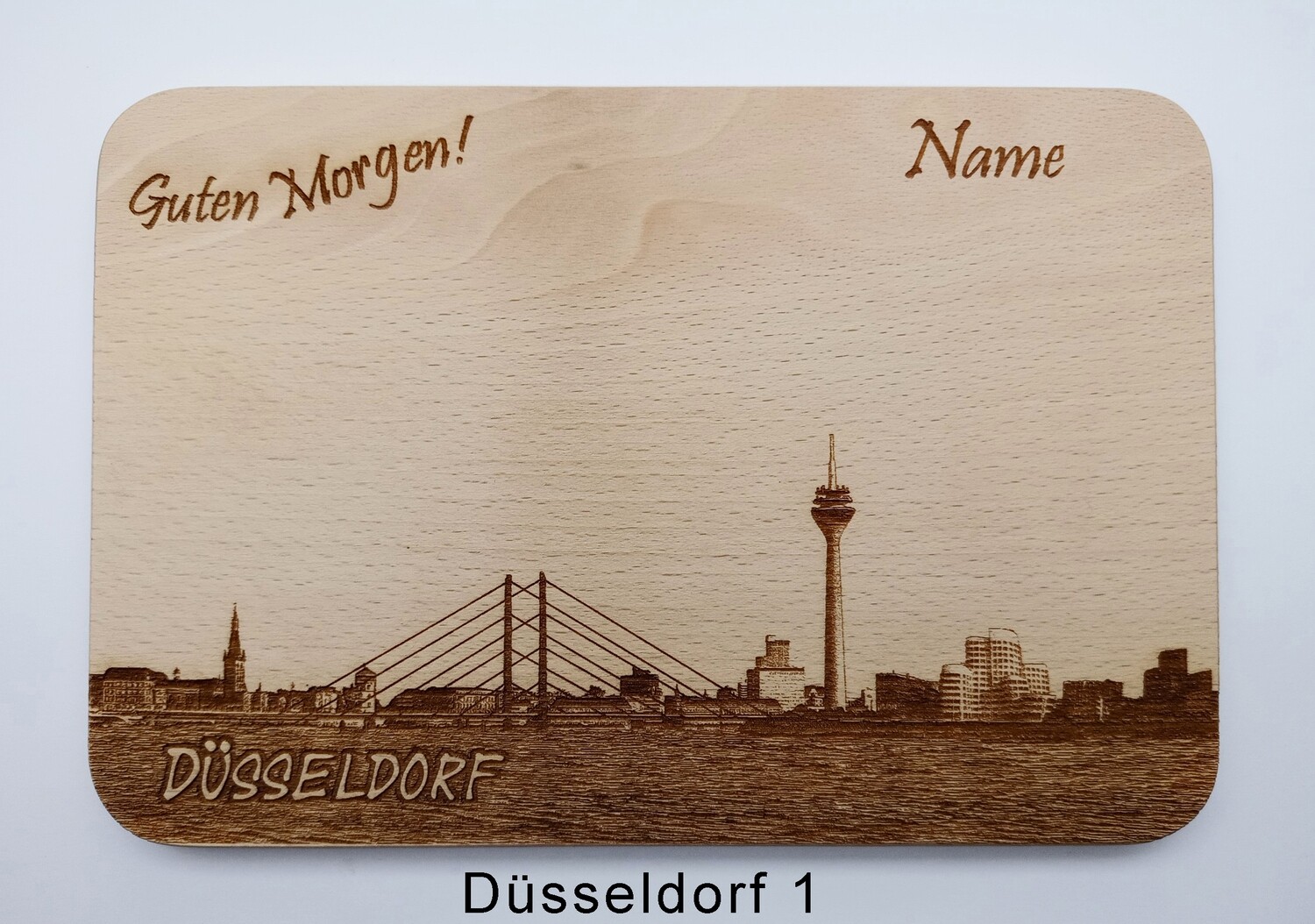 Frühstücksbrettchen &quot;Düsseldorf&quot;