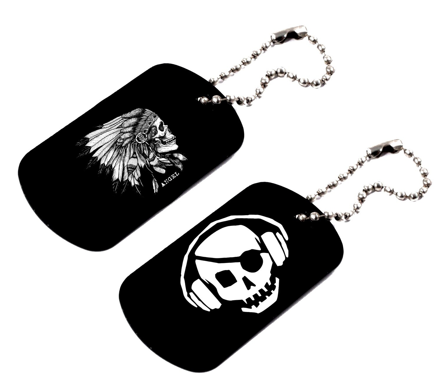Dog Tags with D.O.A. logo Dog Tags with D.O.A. logo