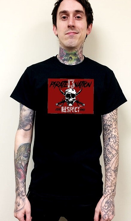 Pirate 13 Nation Official T-shirt Pirate 13 Nation Official T-shirt