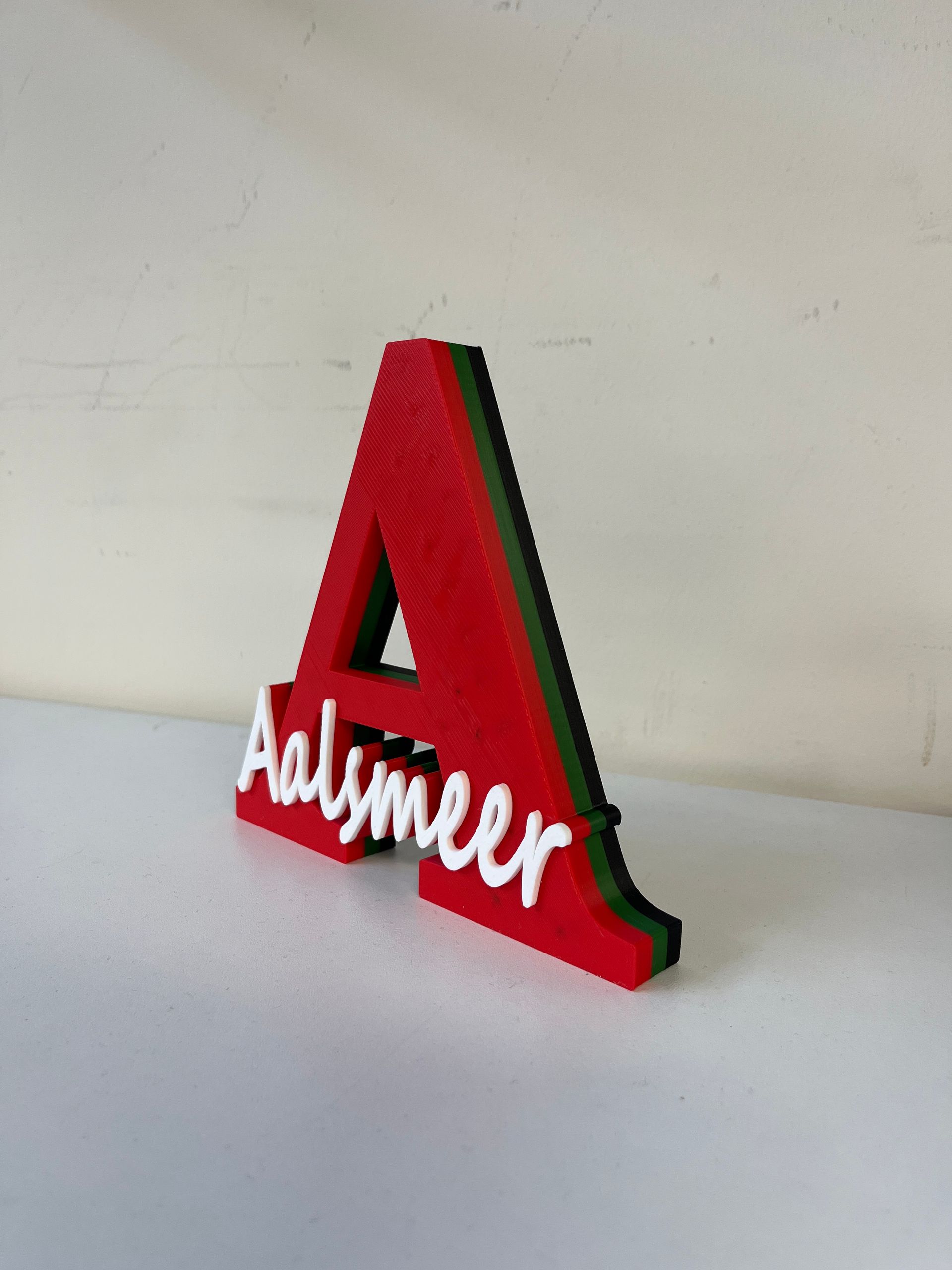 3D Letter A-Aalsmeer