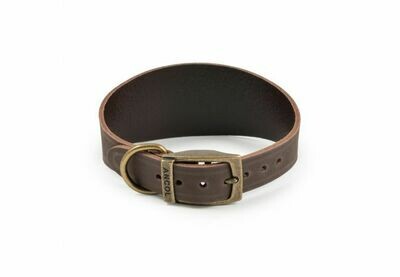 ANCOL - Timberwolf Leather Whippet and Greyhound Collars