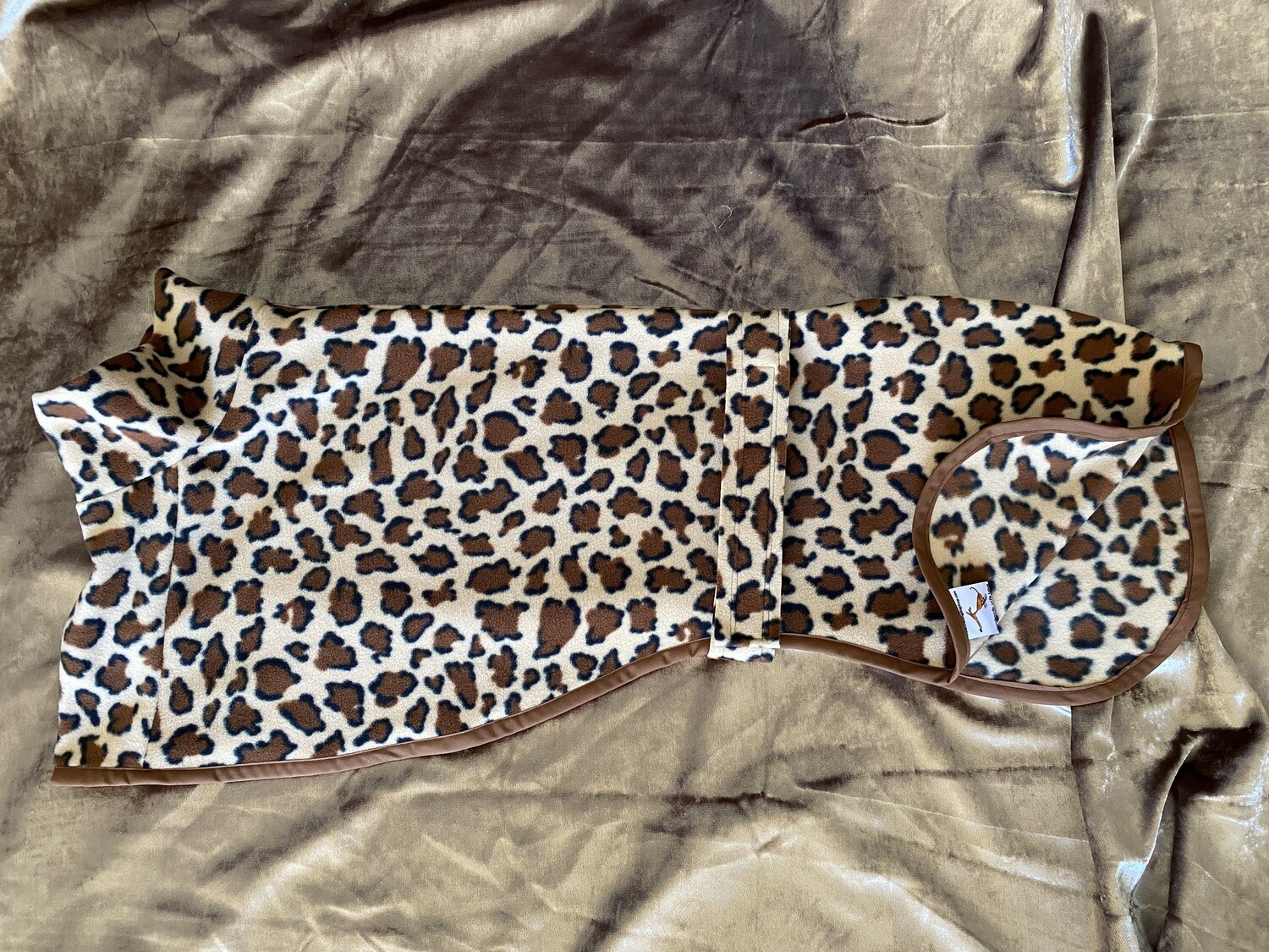 30" Leopard Print Fleece