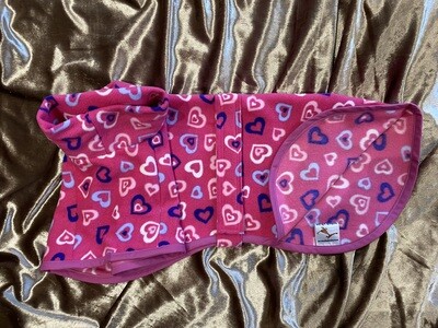 30" - Cerise  Heart Design - CUT OUT AND READY TO SEW!!