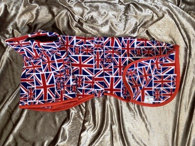 30" Union Jack Single Layer Fleece with Polo Neck - AVAILABLE NOW
