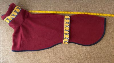 27&quot; Prince Charming Burgundy Single Layer Fleece with Double Snood Neck