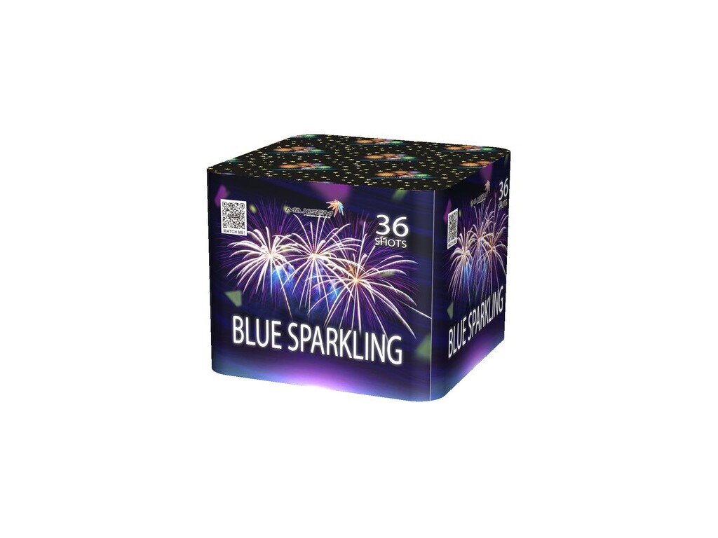 SB-36-03 Blue Sparkling (1,2&quot;х36) 3 эффекта
