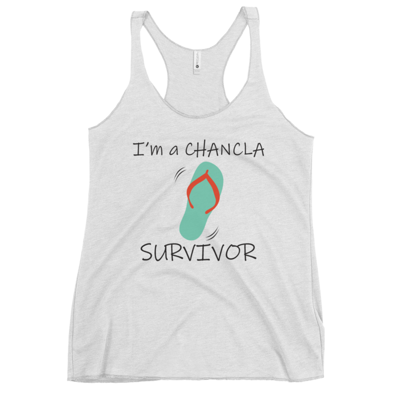 Chancla Survivor Women&#39;s Racerback Tank