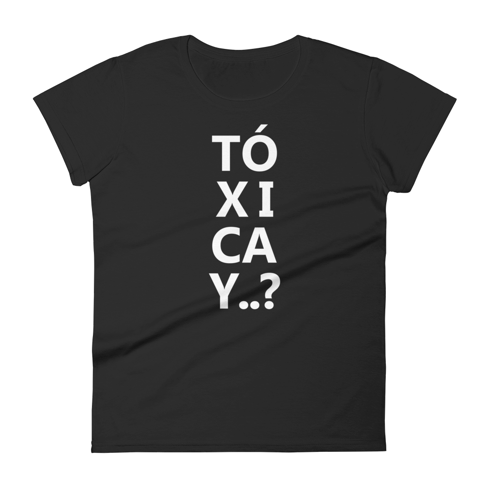 Toxica Y? Women&#39;s T-Shirt, Color: Black, Size: S