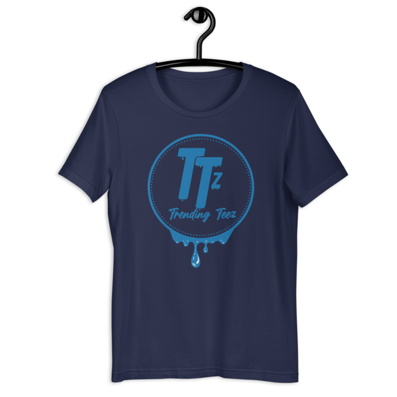 TTz Fanz Blue Drip Short-Sleeve Unisex T-Shirt