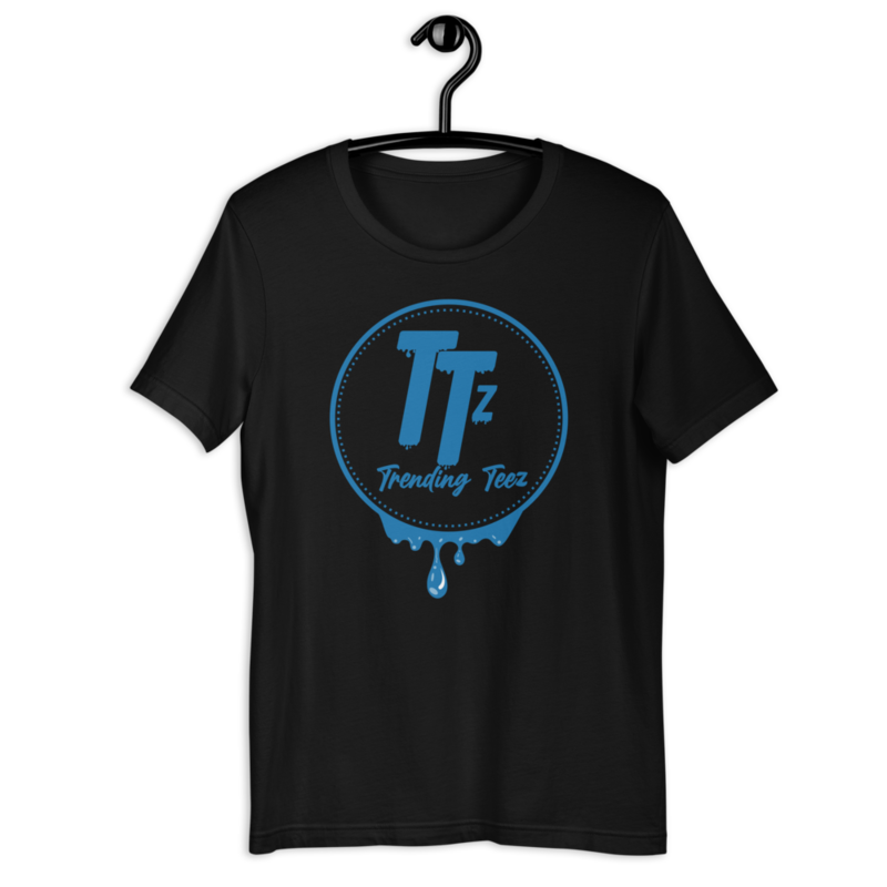TTz Fanz Blue Drip Short-Sleeve Unisex T-Shirt