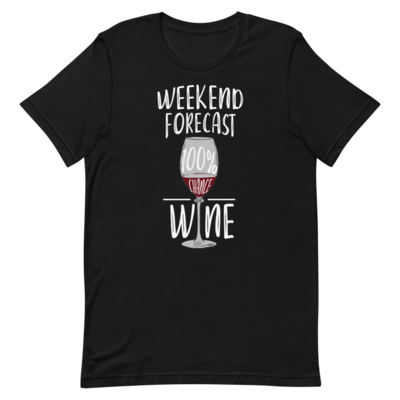 100% Chance of Wine T-Shirt