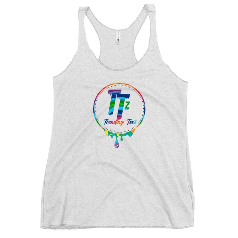 TTz Fanz Rainbow Women&#39;s Racerback Tank