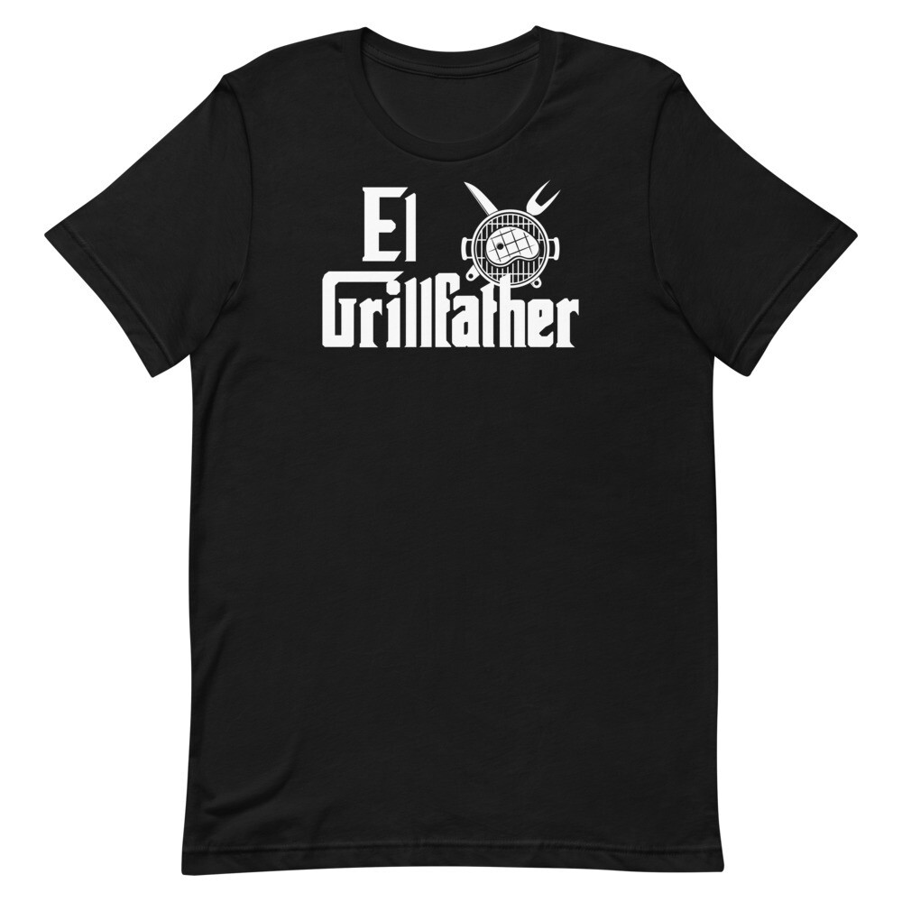 El Grillfather T-Shirt, Color: Black, Size: M