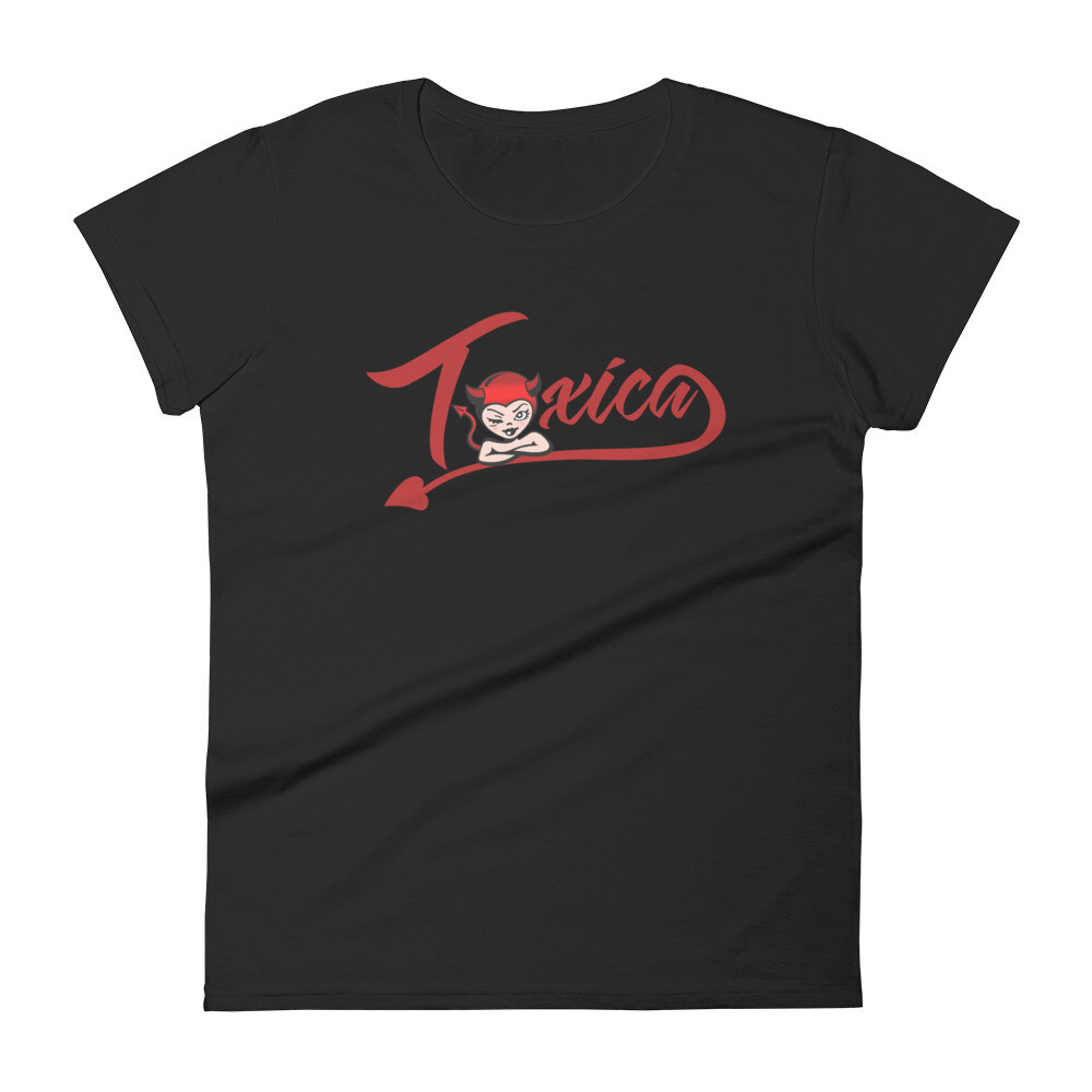 Toxica Women&#39;s T-shirt, Color: Black, Size: S