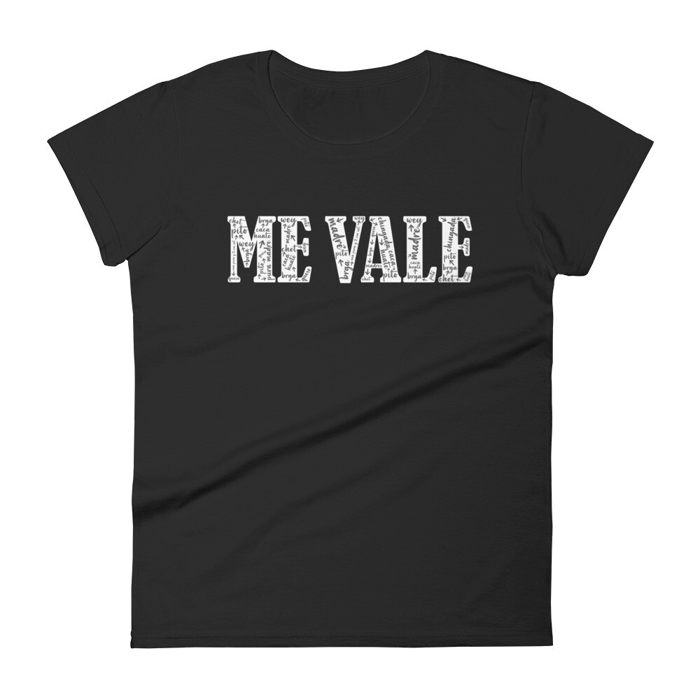 Me Vale Women&#39;s T-Shirt, Color: Black, Size: S